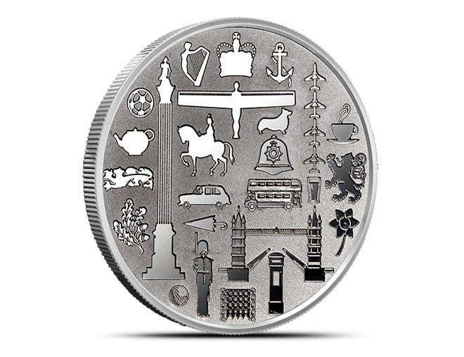 1 OZ .999 Fine Silver Round Coin